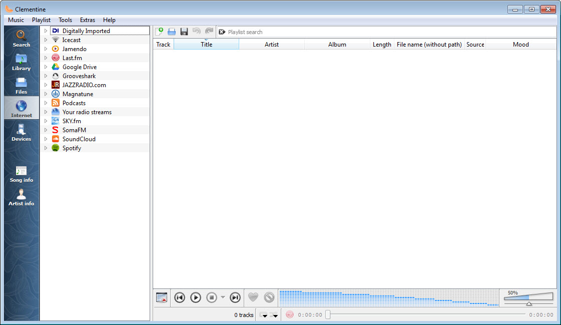 Clementine 1.4.0 RC1 (892) for windows instal free