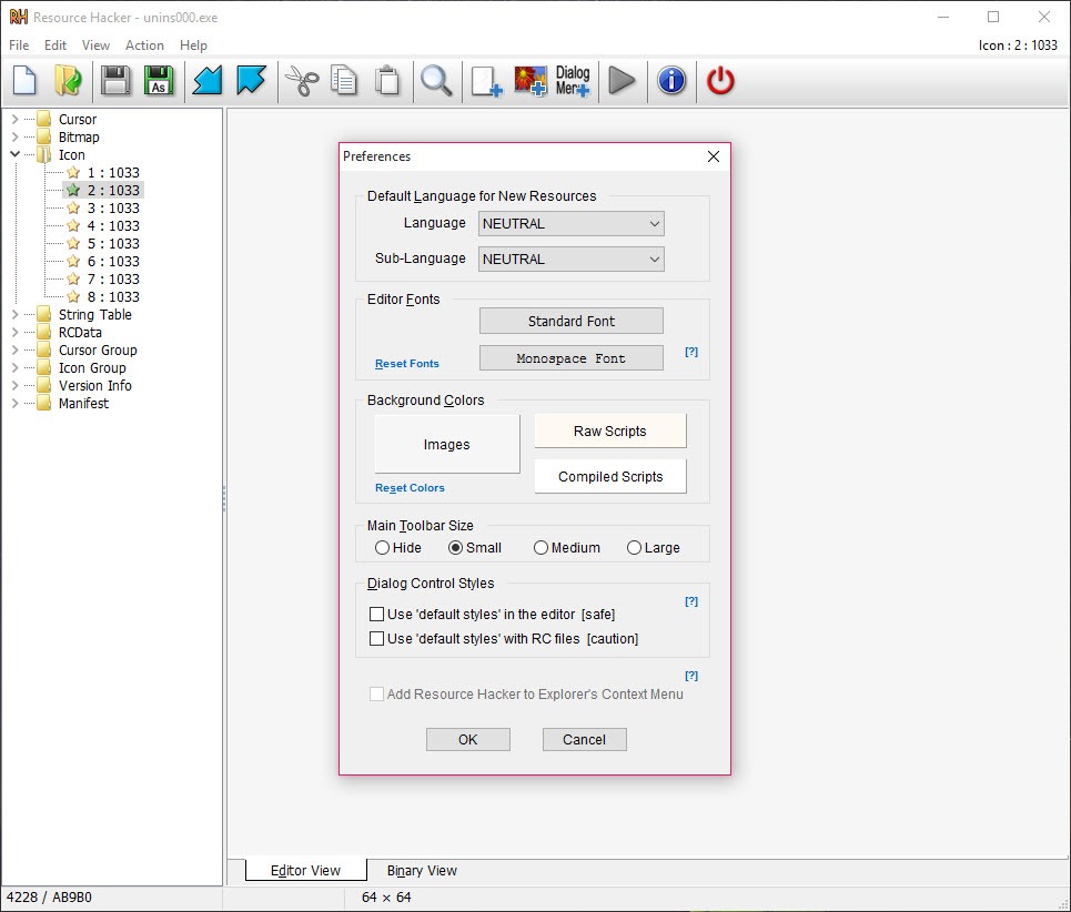 Resource Hacker 5.2.5 for ipod instal