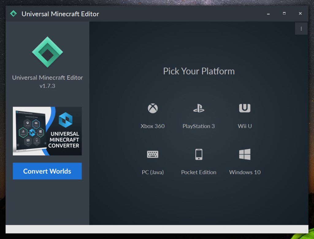 Universal Minecraft Editor 1 7 3 Free Download For Windows 10 8 And 7 Filecroco Com